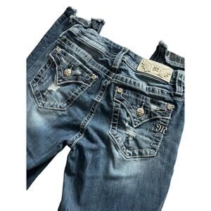 Miss Me Skinny Ankle Cropped Jeans Size 25